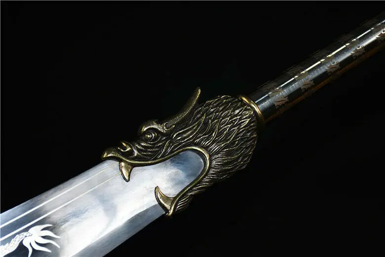 Китай KungFu Guan Gong большой Дао шпатель острый яркий искусственный меч|Мечи| |