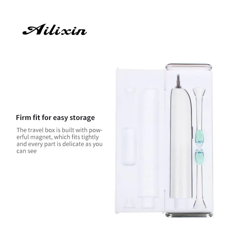 Водостойкая отбеливающая электрическая зубная щетка дорожный костюм