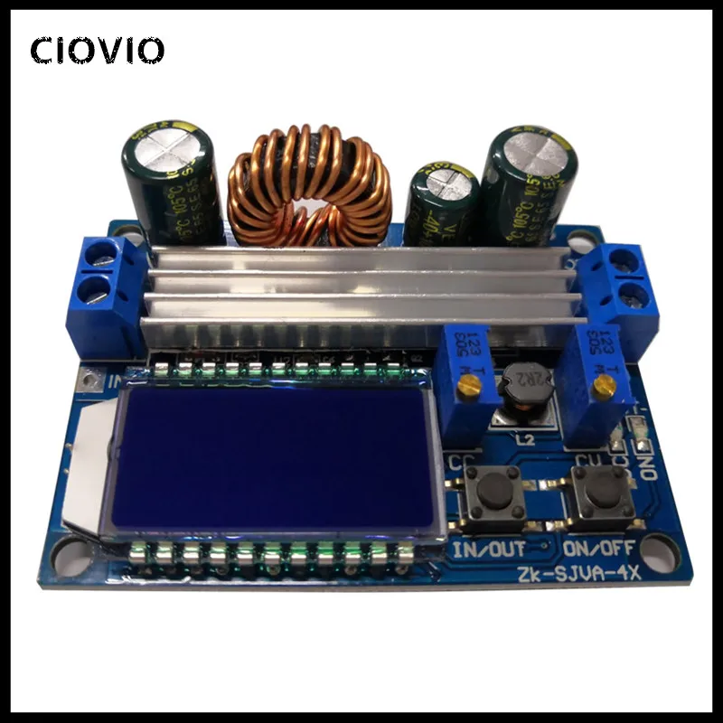 DC Automatic Boost/Buck Converter CC CV Power Module 0.5-30V 4A Adjustable Regulated power supply Voltmeter ammeter | Обустройство