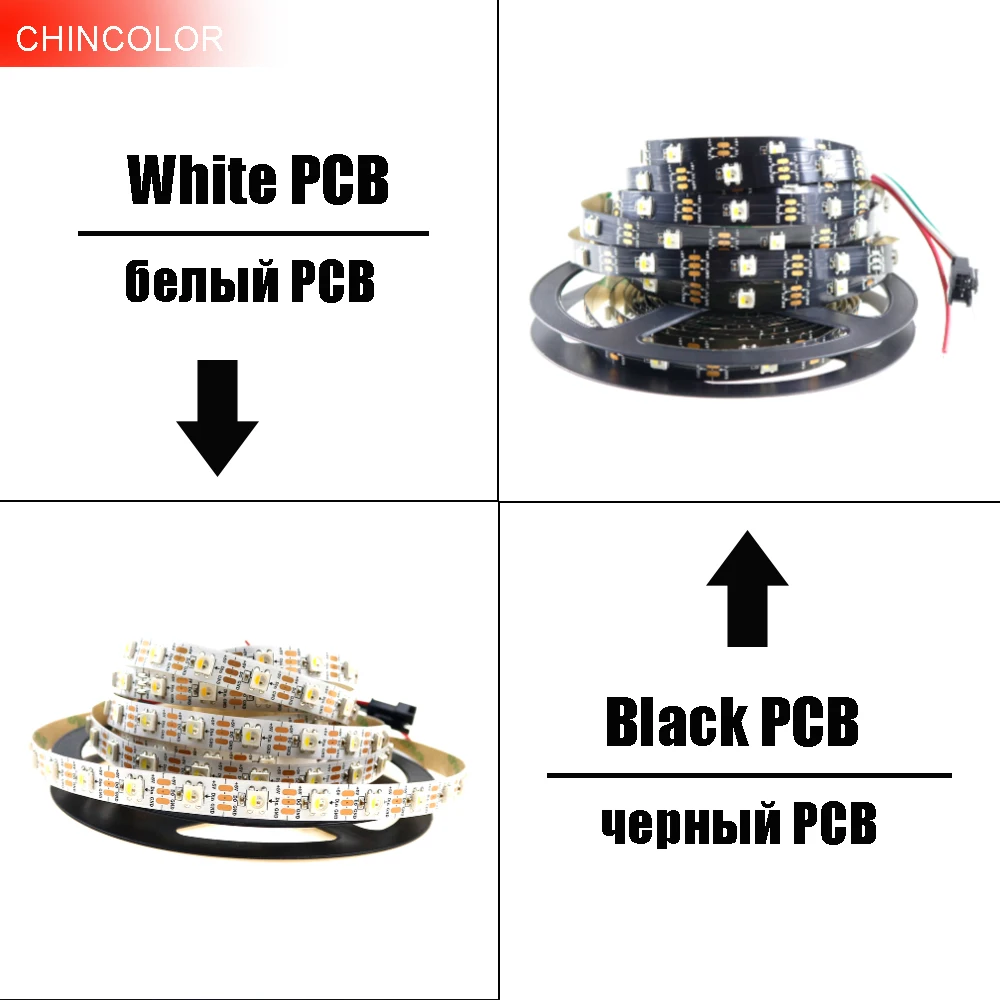 SK6812 RGBW RGBWW 1 м 5 DC5V 4 в 30 60 144 светодиодов/метр IP30 IP65 IP67 индивидуальная адресная