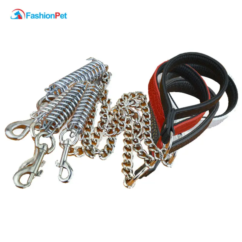 Новое поступление большой Поводок для собаки из натуральной кожи мягкий поводок