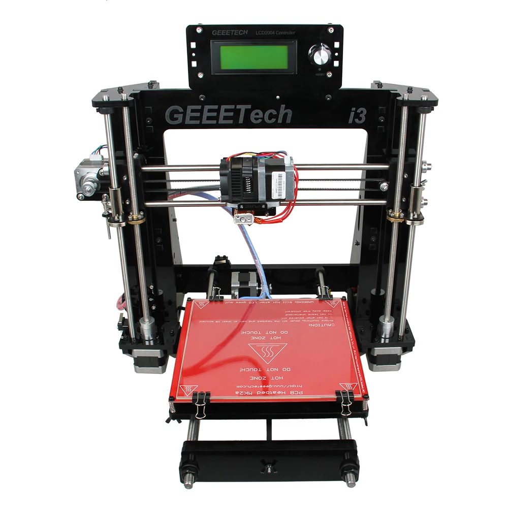 Geeetech I3 Pro B 3D принтер Толстая акриловая рамка Высокая точность Reprap Prusa LCD2004 GT2560