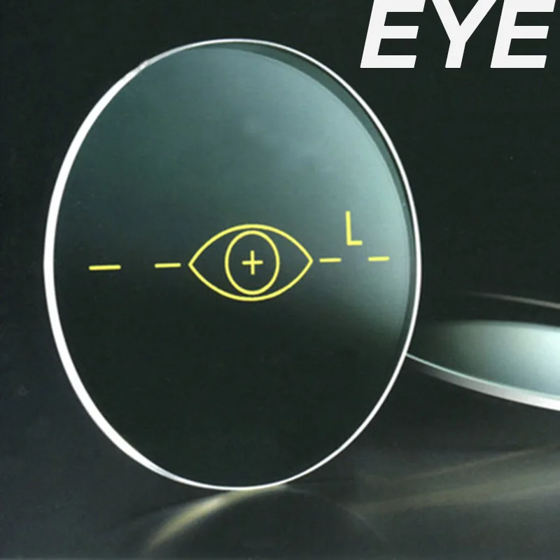 1.74 Single Vision Optical Glasses Prescription Lenses for Myopia/Hyperopia/Presbyopia Eyeglasses CR-39 Resin Lens With Coating