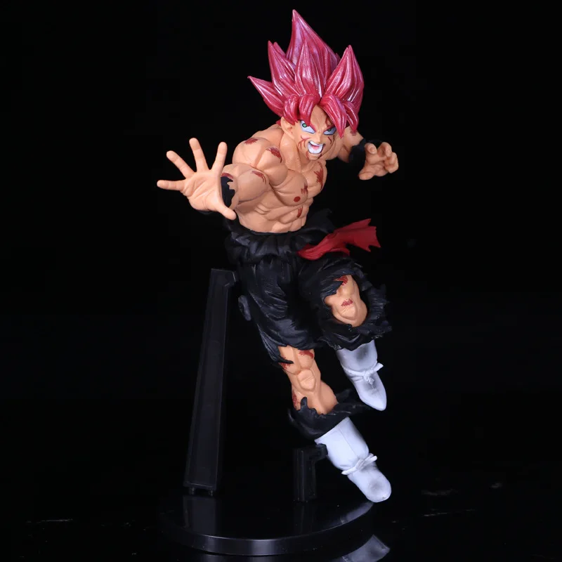 Dragon Ball Z Tenkaichi Budokai черный Сон Гоку ПВХ фигурка модель игрушки Жемчуг дракона DIY