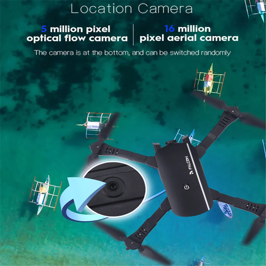 Пульт дистанционного управления летательный аппарат новинка 2019 1808 WIFI FPV 4K