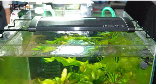 

Aquarium lid LED light fish tank aquatic plants lamp USA BeamsWork LED300 60cm 54LED 100-240V marine aquarium Lighting