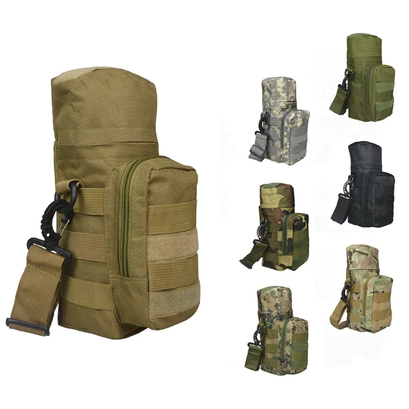 Outlife Molle Oxford сумка для бутылки воды спортивная Тактическая Военная Сумка