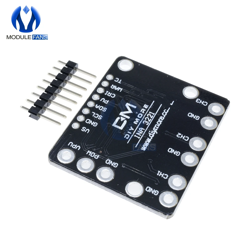 Модуль платы датчика питания IIC I2C INA3221 Замена модуля напряжения источника INA219
