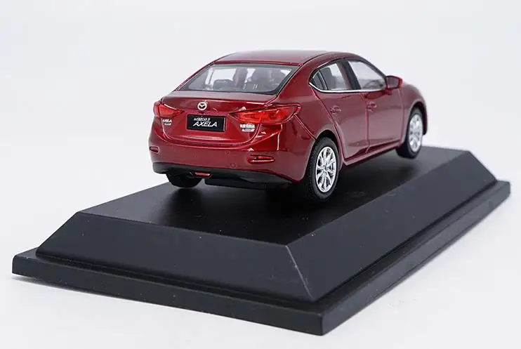 1:43 игрушечный автомобиль из сплава, высокая имитация MAZDA 3 AXELA Коллекционная модель автомобиля, литая металлическая модель игрушечного автомобиля