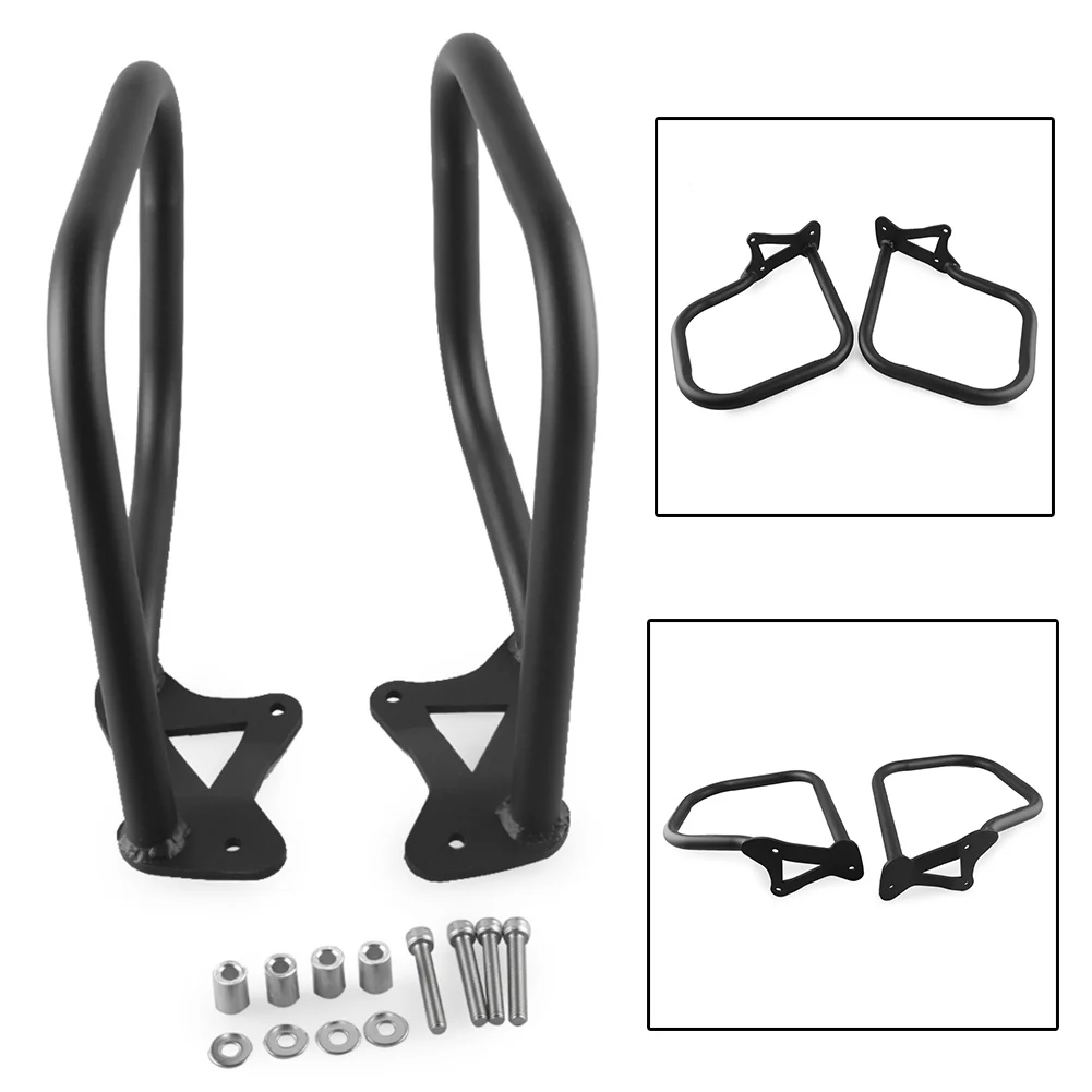 

For BMW K1600GTL 2011-2014 1Pair Motorcycle Steel Engine Guard Highway Crash Bar Protector Black/Silver