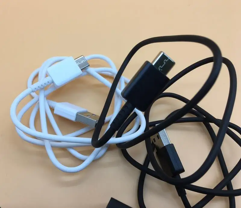 100 шт./лот,, 1 м, тип-c, USB кабель для синхронизации данных, зарядный шнур для samsung S8, S9, S10, Note 8, 9, в розницу