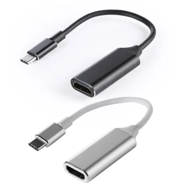 

USB 3.1 Type C To HDMI High Definition Extension Cable Type-C To HDTV 4K Adapter Cable