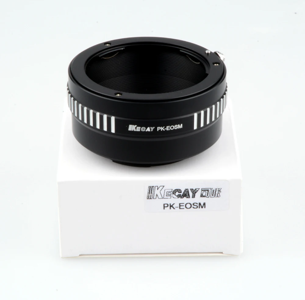 Кольцо адаптер для цифрового объектива Kecay кольцо Pentax PK K крепление Canon EOS M EOSM EOSM2