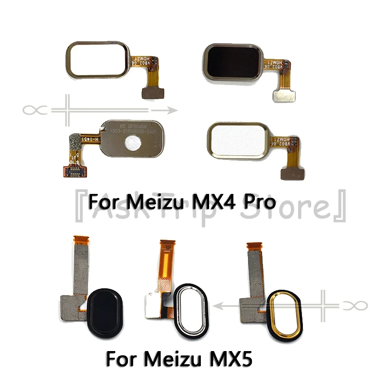 Оригинальный домашний ключ для Meizu MX4 MX5 Pro Кнопка возврата отпечатков пальцев