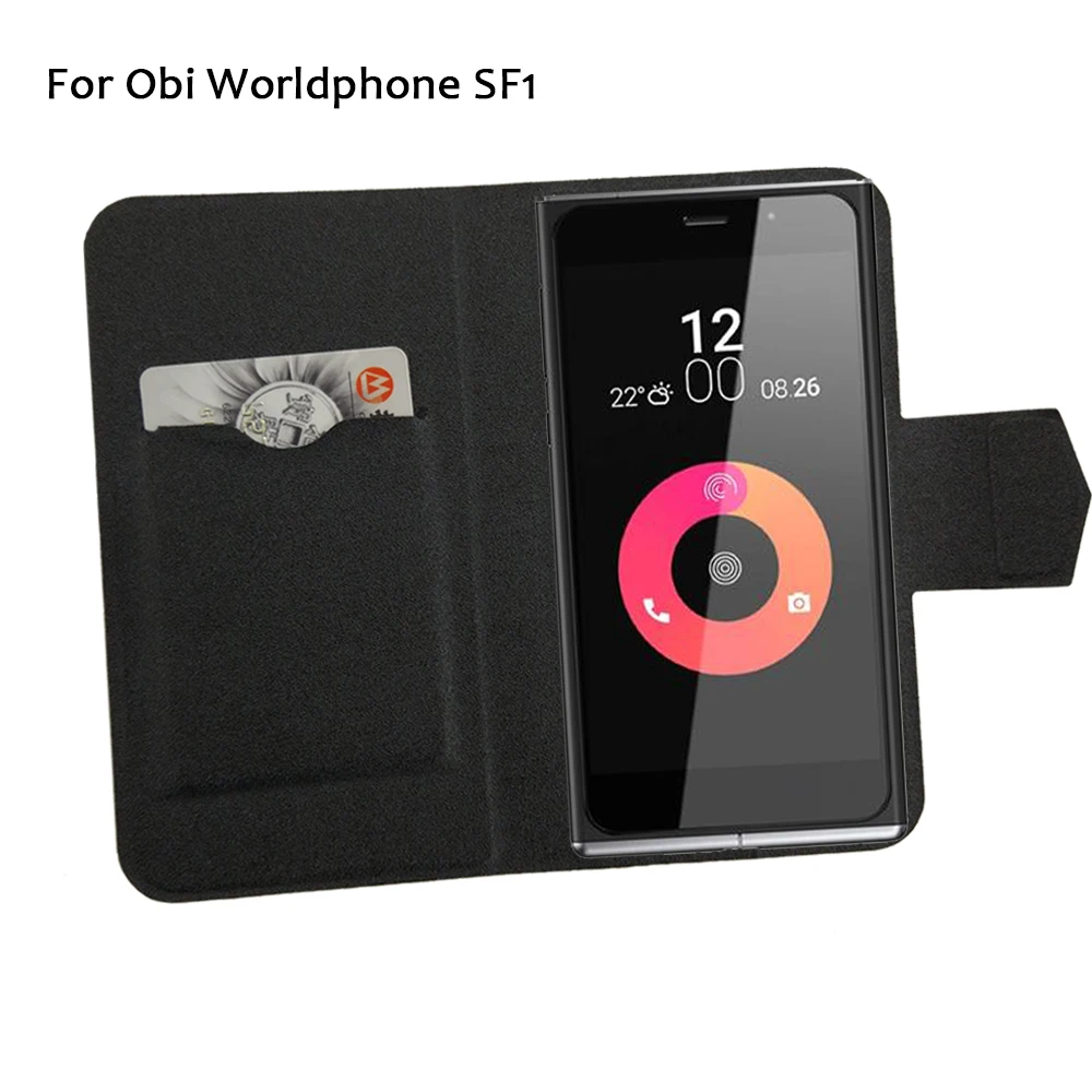 5 цветов лидер продаж! Чехол для телефона Obi World SF1 кожаный чехол с откидной крышкой