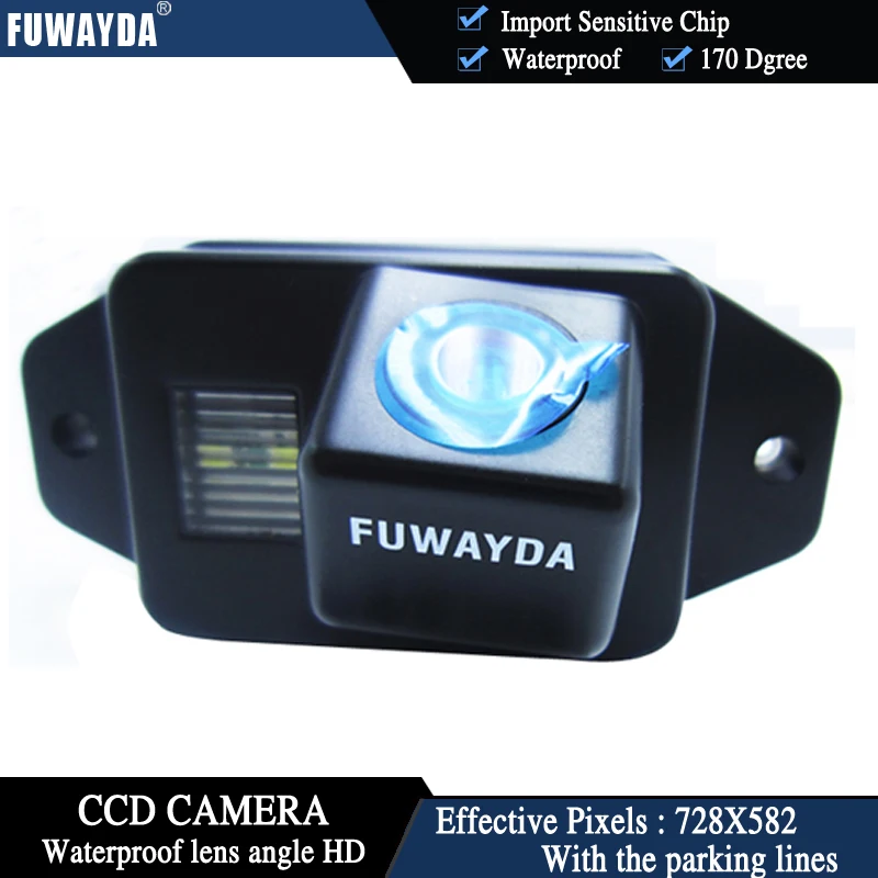 Автомобильная камера заднего вида FUWAYDA CCD HD 4 3 дюймов зеркало парковочный монитор