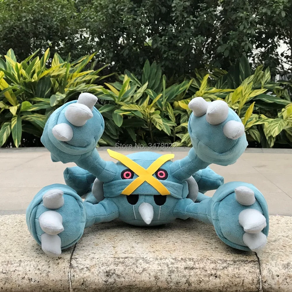 Плюшевая игрушка блестящая Metagross коллекция Mega Evolution мягкая набивная кукла