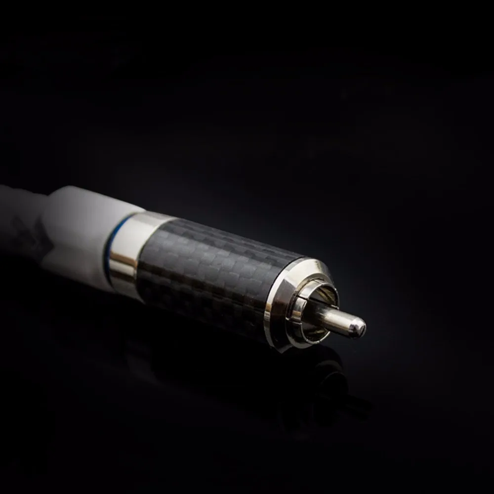 Valhalla аудио RCA кабель для соединения из золотого и серебряного сплава с разъемом