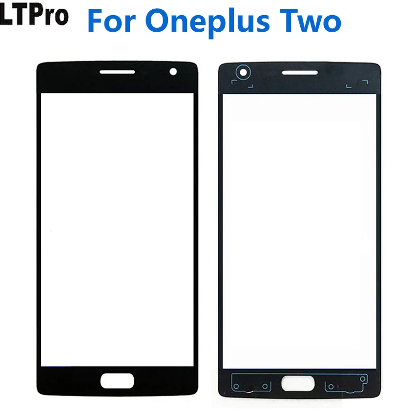LTPro черный для Oneplus 2 Высококачественная Передняя панель Two A2001 внешний экран