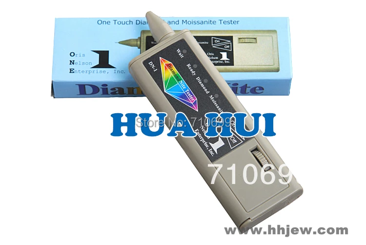 Free Shipping One Touch Diamond and Moissanite Tester Diamond Detector Moissanite Testers Jewel tool