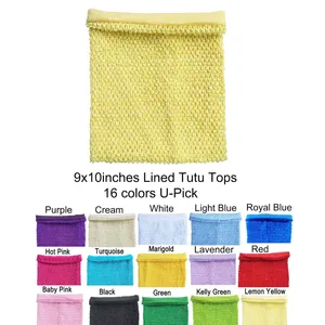 9x10 топы с подкладкой; Платья-пачки из кружева кроше вязаные крючком топы для платье-пачка 1 шт.