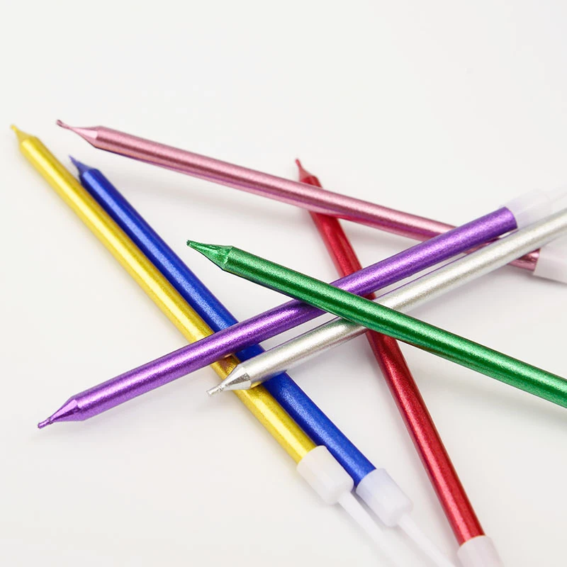 Цветные свечи для дня рождения в коробке 25 100 шт.|Свечи| |