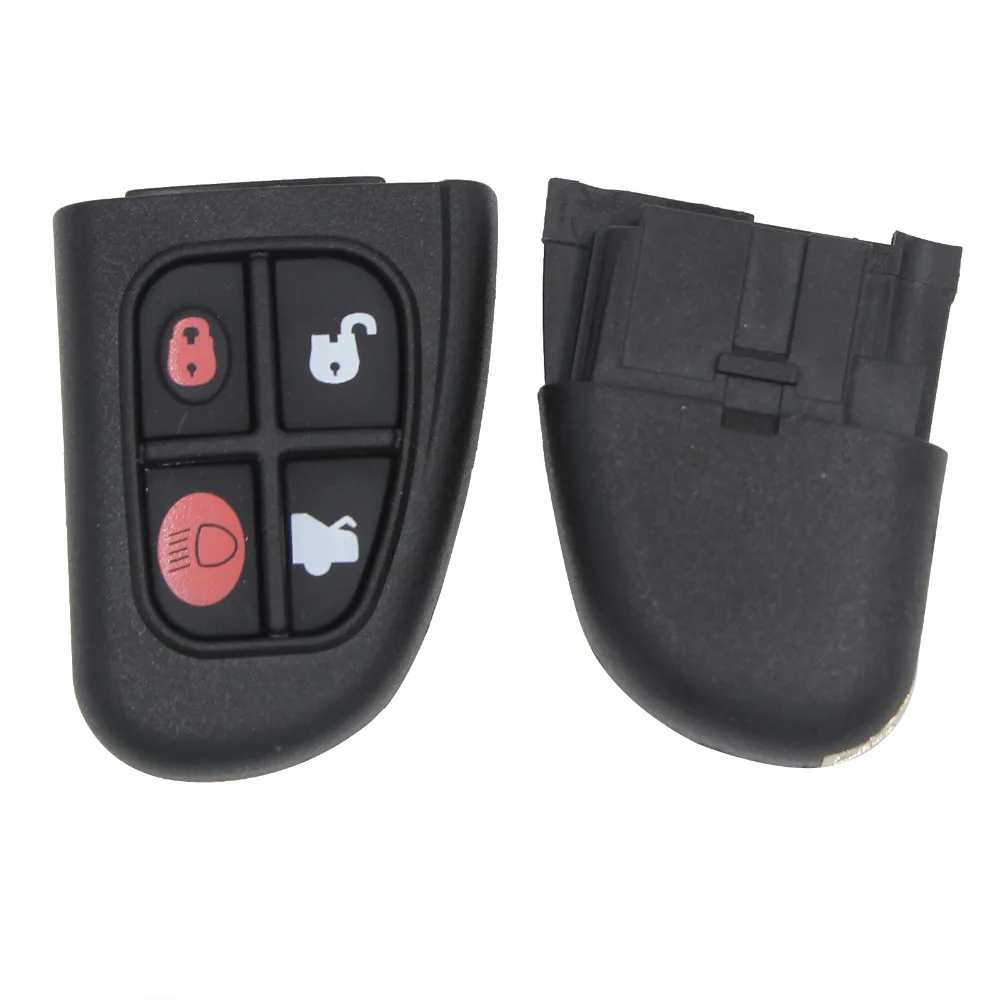 Новый Rerlacement 4 кнопки дистанционного ключа Fob чехол для ремонта Jaguar X Тип S XJ XK XJR XF E