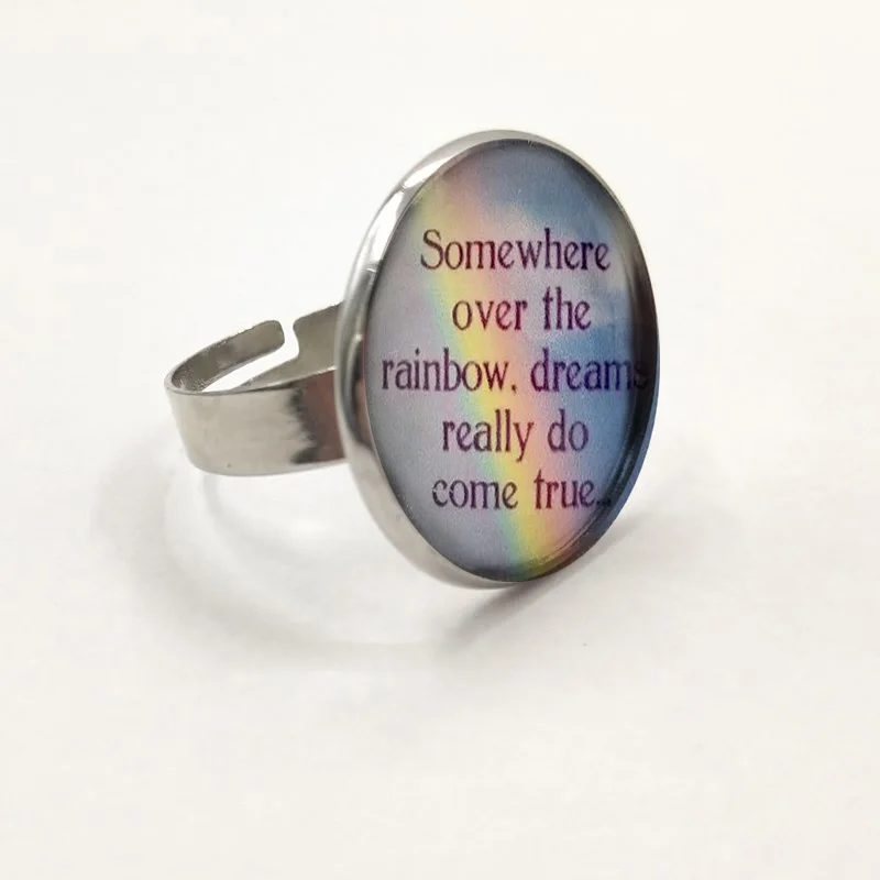 Где-то над радужным стеклянным подвесным кольцом | Волшебник из страны Оз