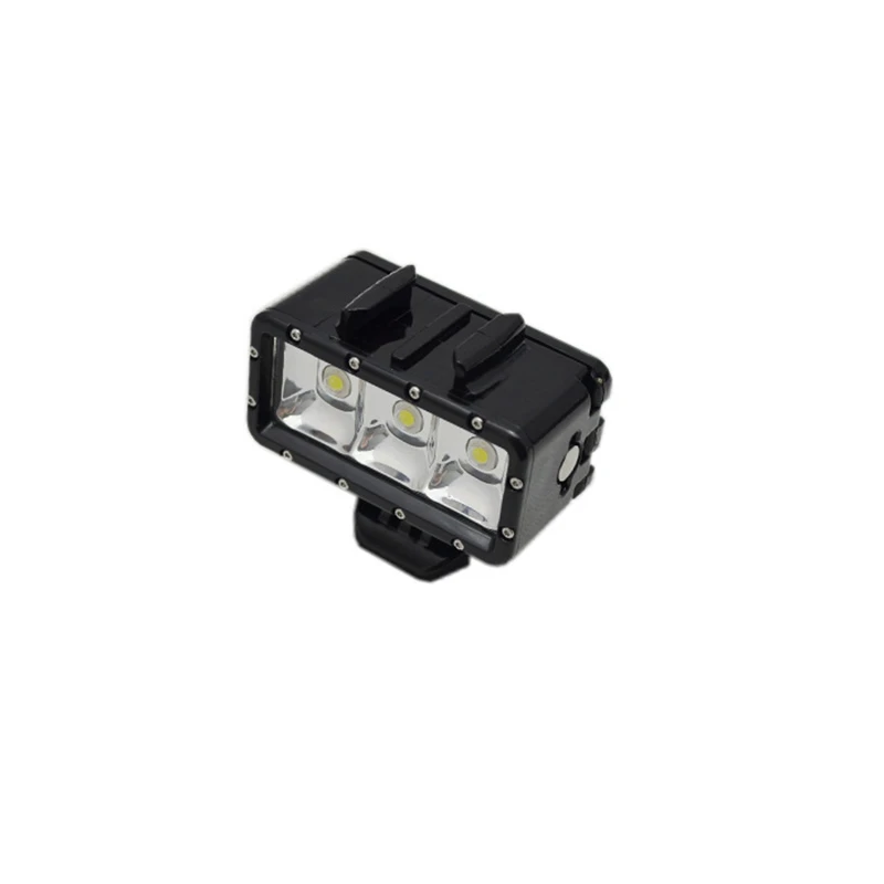 LED Flash Light 30m Waterproof Underwater Fill Lamp Diving Video Lights Mount For GoPro SJCAM SJ4000 H9 H9R xiaomi yi OR007 | Электроника