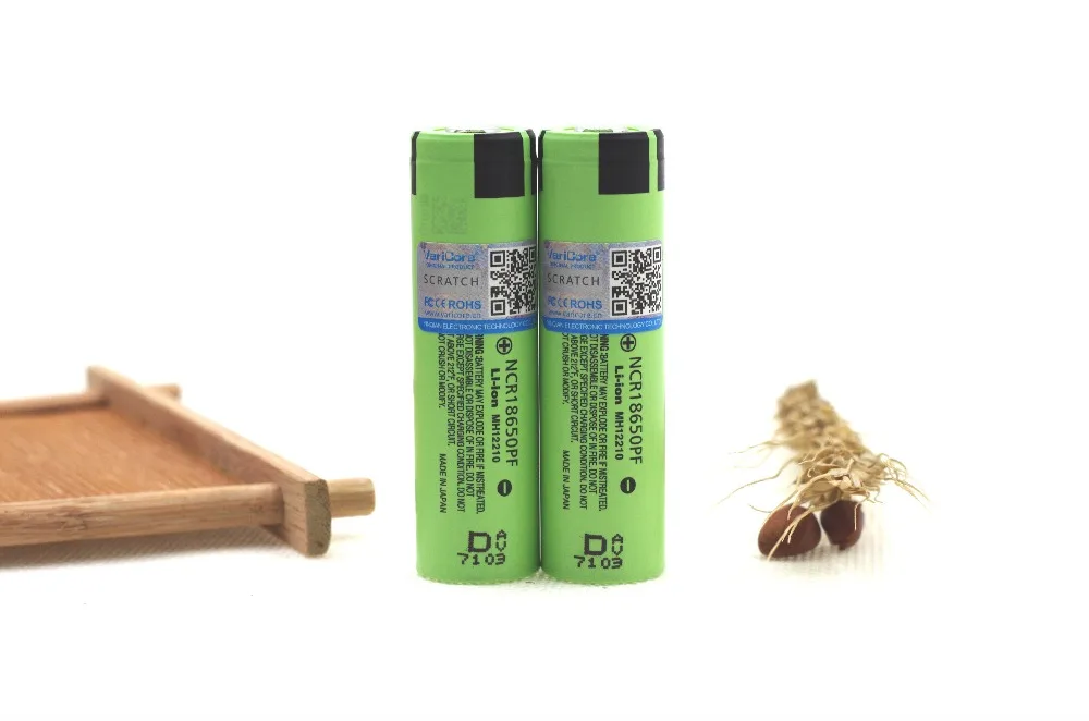 2 шт. Оригинальный VariCore 18650 3 7 V 2900mAh аккумуляторная батарея NCR18650PF 10A разрядка