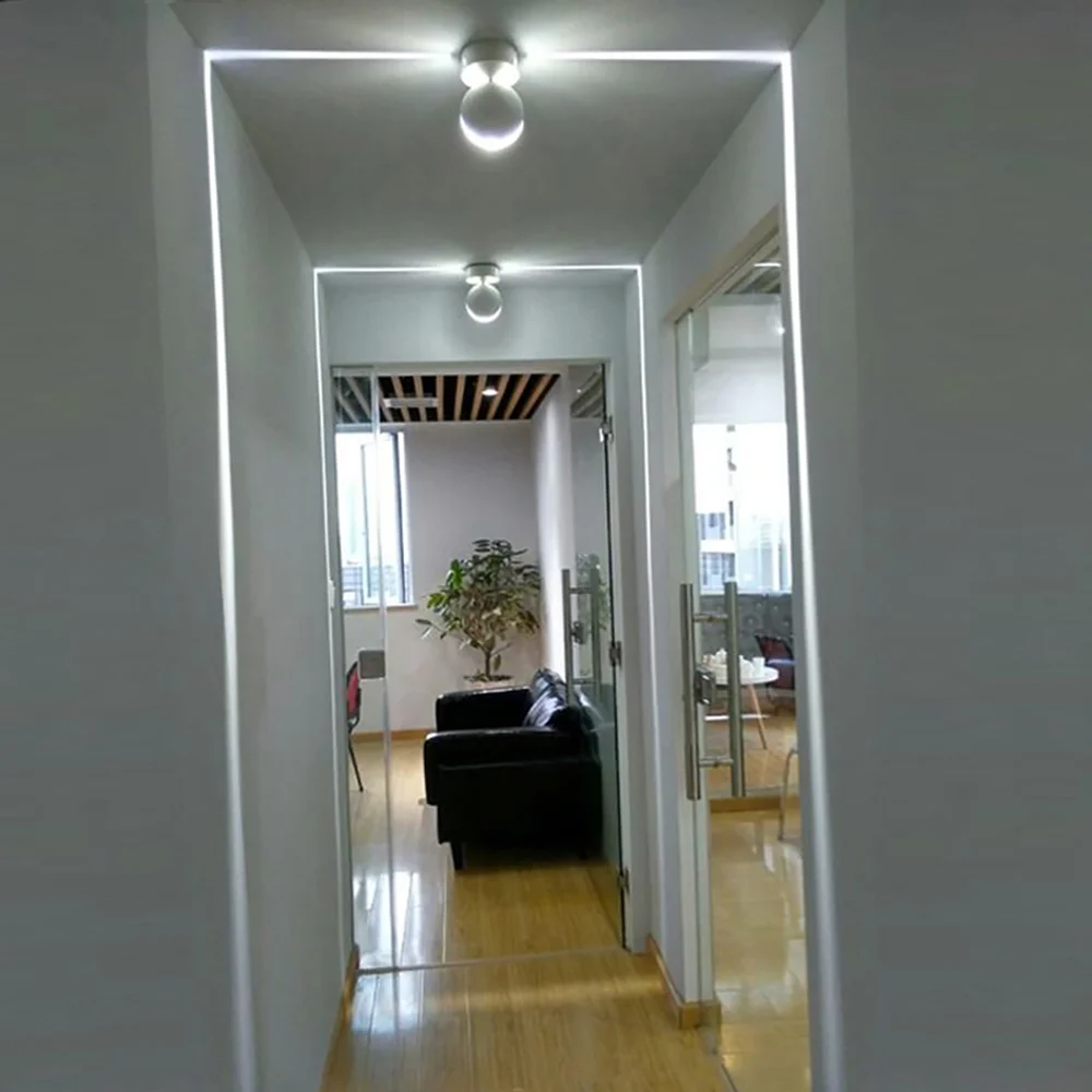 360 Degree LED Ceiling Light, Wall Mount LED Window Lighting for Balcony, Bedroom, KTV, Hotel, Corridor, and Channel image 4
