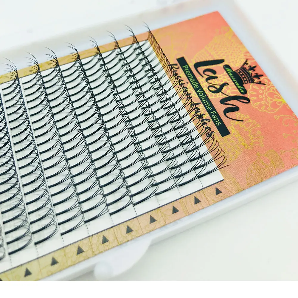 

Masscaku New 3D 8-16mm 0.15 All Size C/D curl 3 trays ,Premade Volume Fans Eyelash Extension. Artificial Fake False Eyelashes