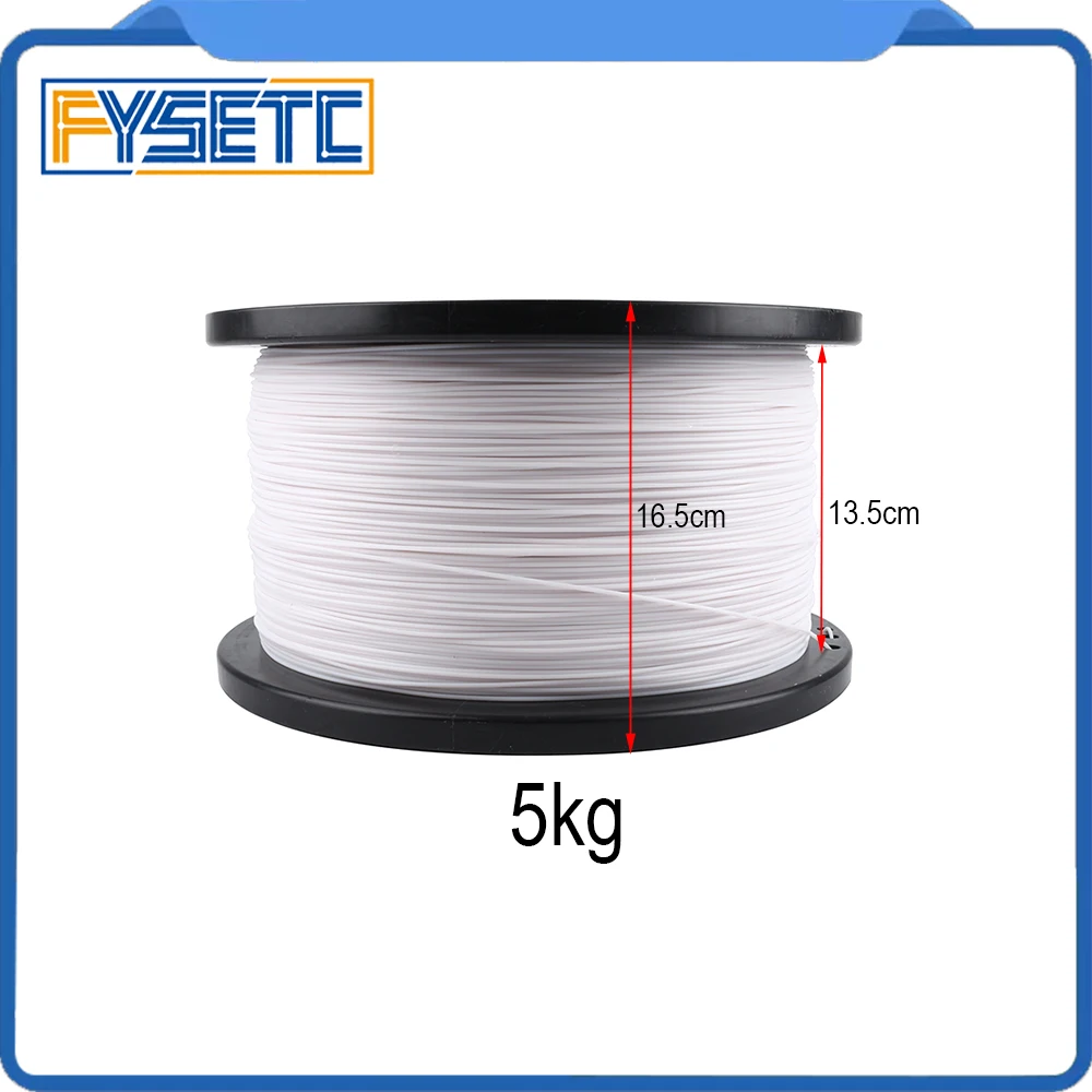 1.75mm 1roll/5KG PLA Filament Top Quality White Color Printing Materials 1.75 For 3D Printer/3D Pen | Компьютеры и офис
