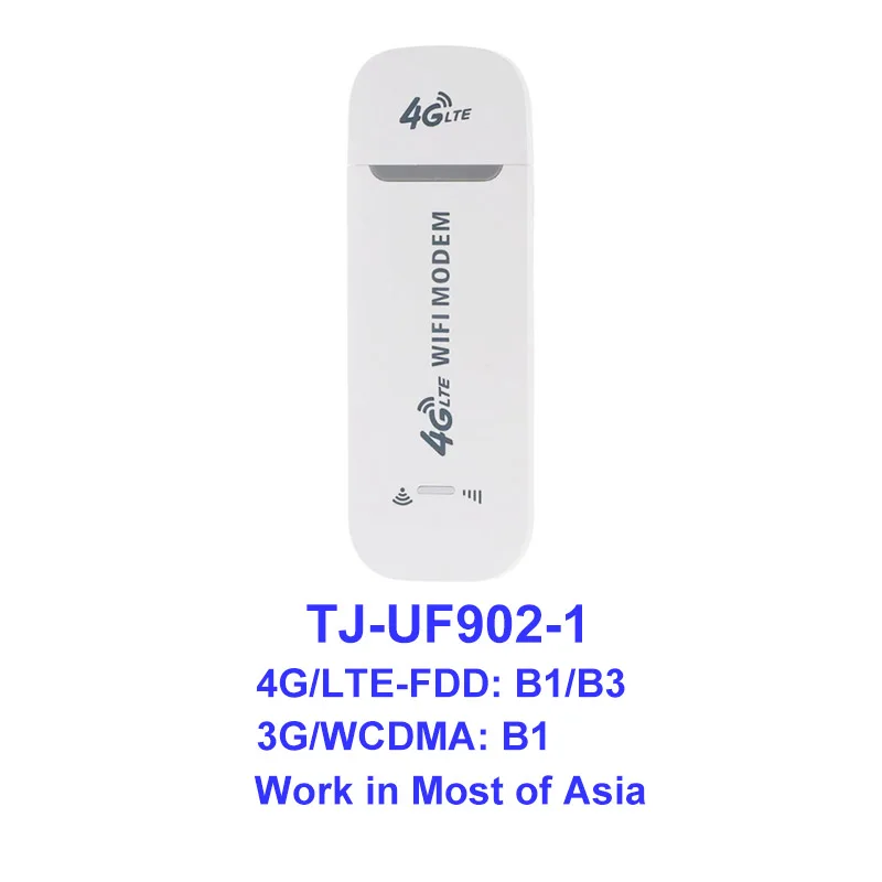 UF902-1 TIANJIE 4G LTE USB wifi модем 3g 4g usb dongle автомобильный wifi роутер 4g lte dongle сетевой адаптер с слотом для sim-карты - Цвет: UF902-1