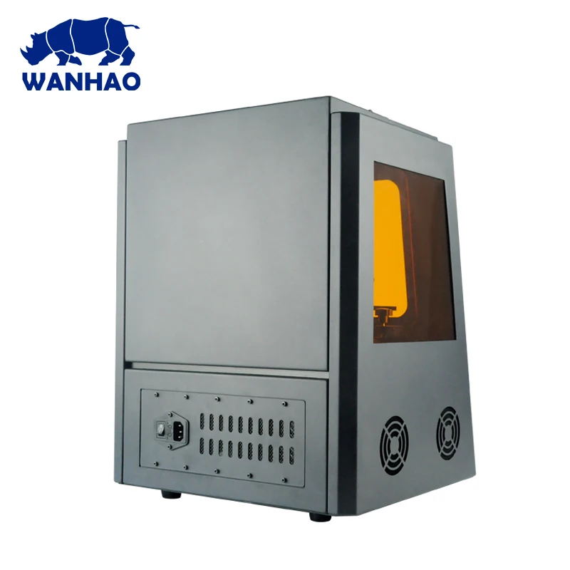 2019 WANHAO manufactory Direct Sales 3D Printer D8 DLP LCD Jewelry Dental Color Touch Screen 405nm UV Resin High Precision WiFi