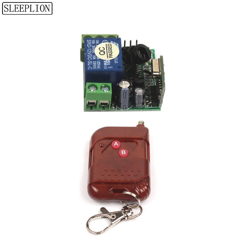 Sleeplion система контроля допуска к двери 12V 1CH Беспроводной пульт дистанционного