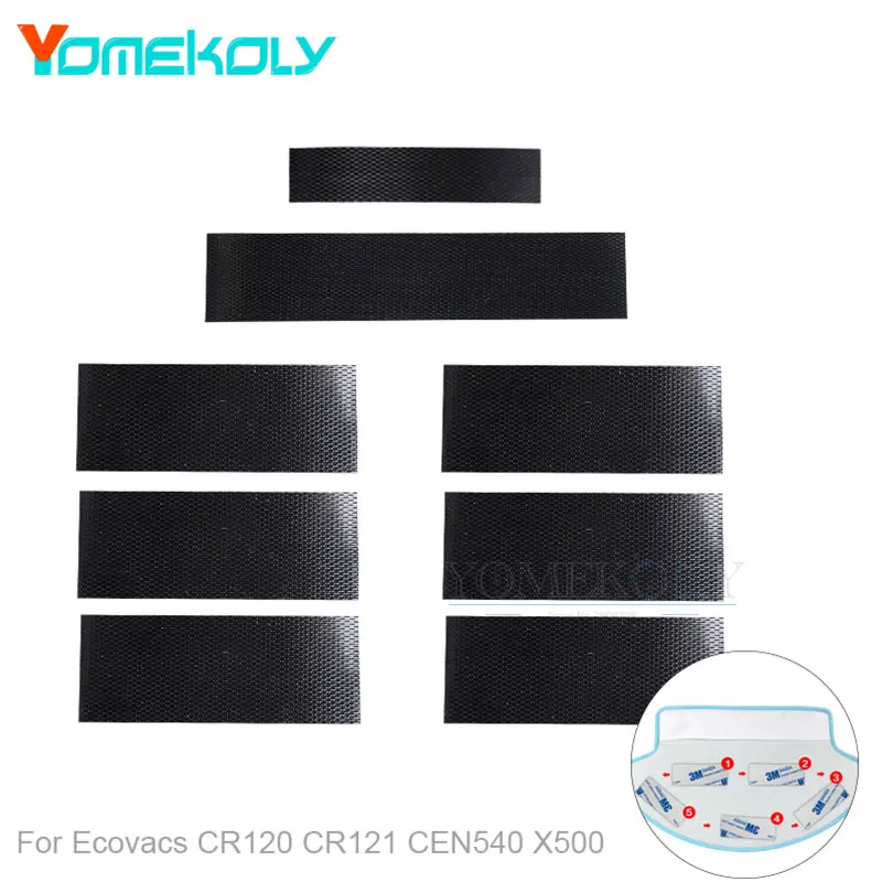 Волшебная паста для пылесоса Ecovacs CEN540 Dibea X500 X580 KK8 CR120 CR121 8 шт./компл. Сменные