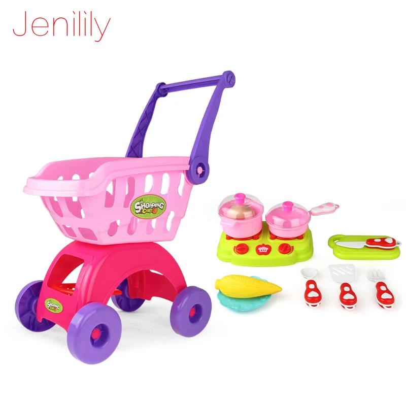 Детский игровой домик Jenilily JN1805 игрушки имитация супермаркета тележка для