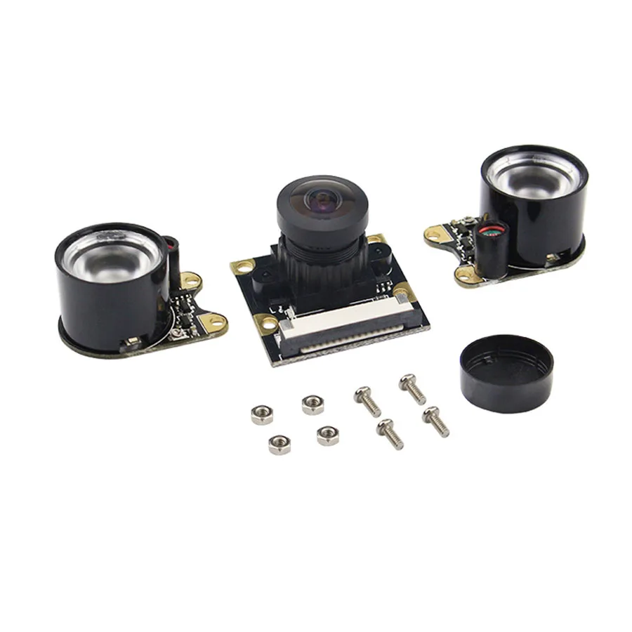 5MP для Raspberry Pi 3 Model B + камера 160 градусов OV5647 ночного видения с фокусным расстоянием