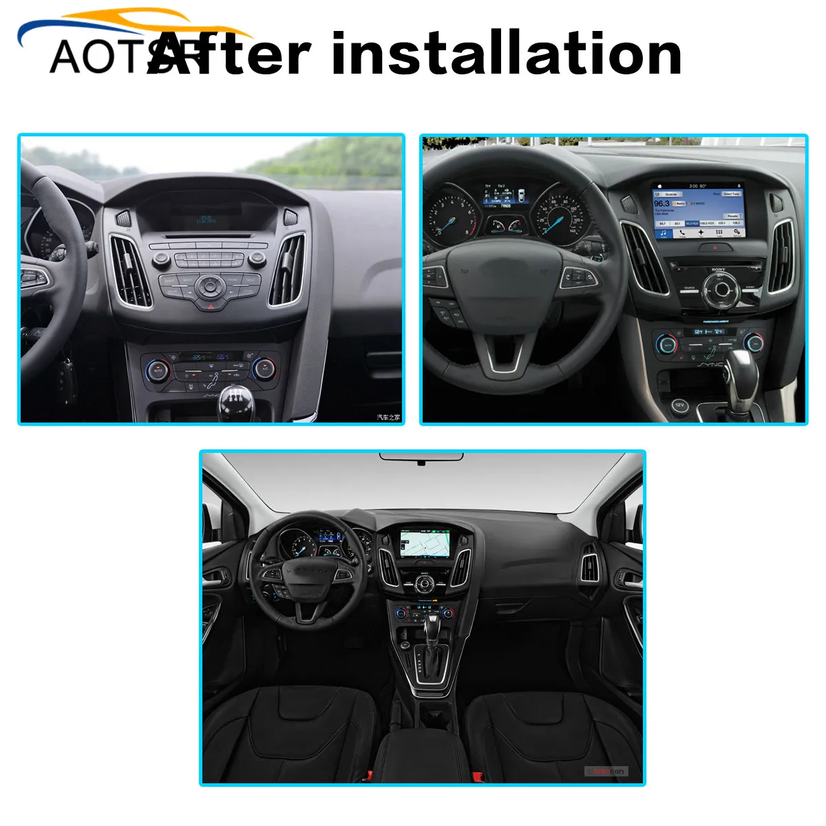 Tesla стиль Android автомобильный gps радио плеер головное устройство для ford focus 2012- gps навигация автомобиля Радио стерео без dvd большой экран