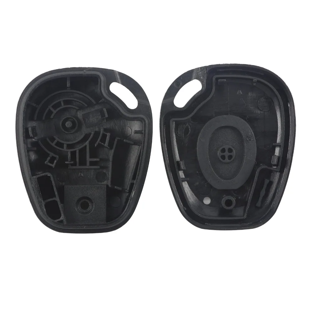 

100pcs/lot Remote Car Key Case Shell Fob For Renault Twingo Megane Scenic Laguna 1 Button with Uncut Blade Replacement Cover