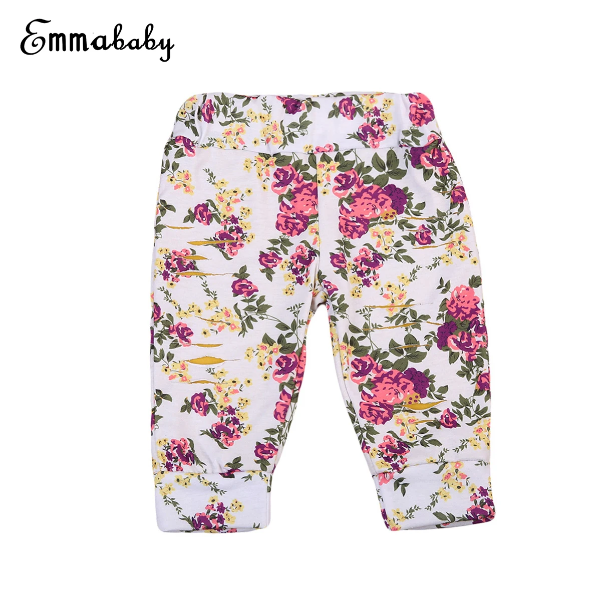2017 Babies Girl Clothing Toddler Kids Baby Girls Floral Printed Harem Pants Trousers Leggings Clothes |