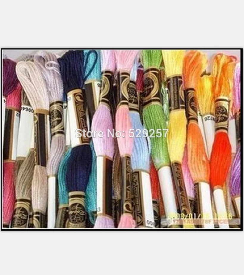 8.7 Yard Long Embroidery Thread Floss You Can Choose Any Colors | Дом и сад