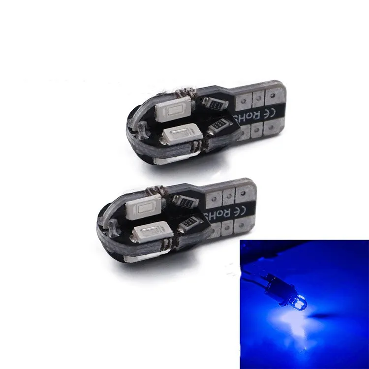 

4 шт. Canbus T10 8smd 5630 5730 светодиодный Автомобиль светильник Canbus НЕ OBC ERROR T10 W5W 194 SMD светодиодный лампы просвет светильник