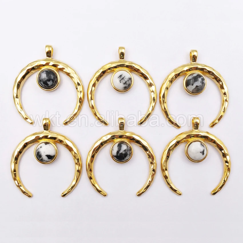 Очаровательные натуральные Подвески в виде зебры, оптом