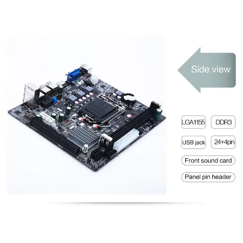 Материнская плата LX3 PLUS R2.0 для настольных пк новая материнская H61 Socket LGA 1155 I3 I5 I7 DDR3