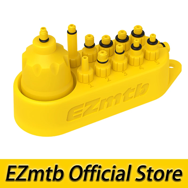 Набор универсальных гидравлических адаптеров EZMTB (10 в 1) с воронкой для