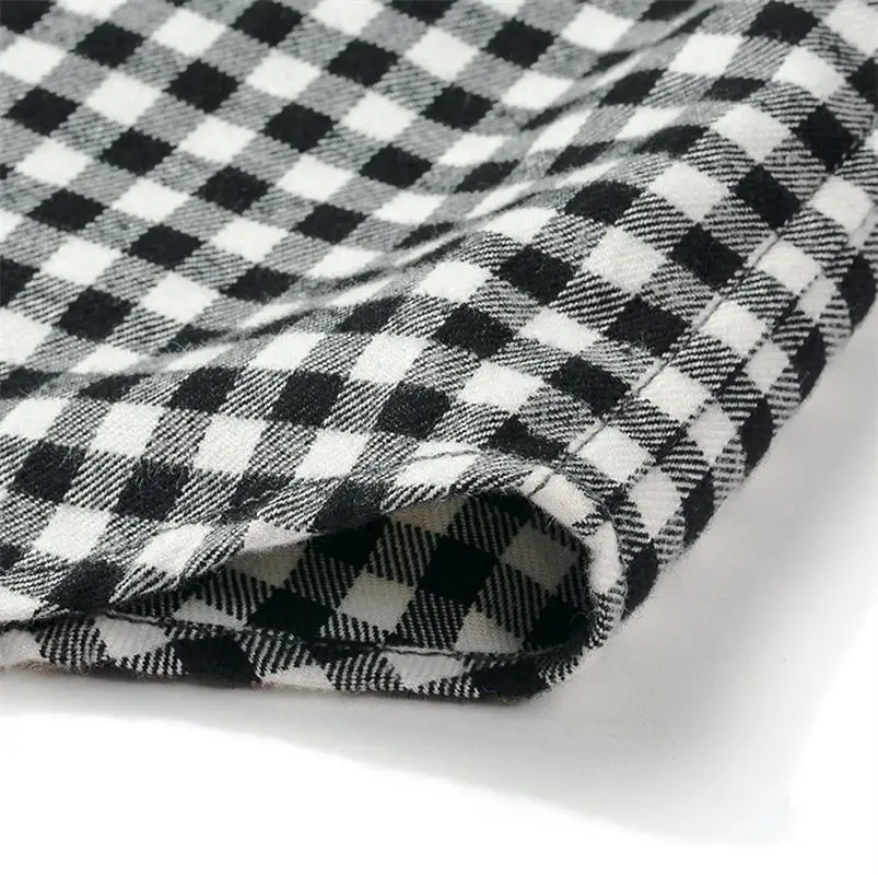 Markless плед мужские рубашки Новинка 2017 года Осень Человек Повседневная футболка из