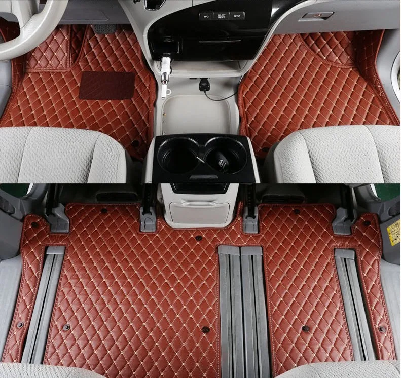 Коврик для TOYOTA SIENNA 2011 2012 2013 2014 2015 2016 2017 2018 2019 2020 2021 высокое качество стопы ковры