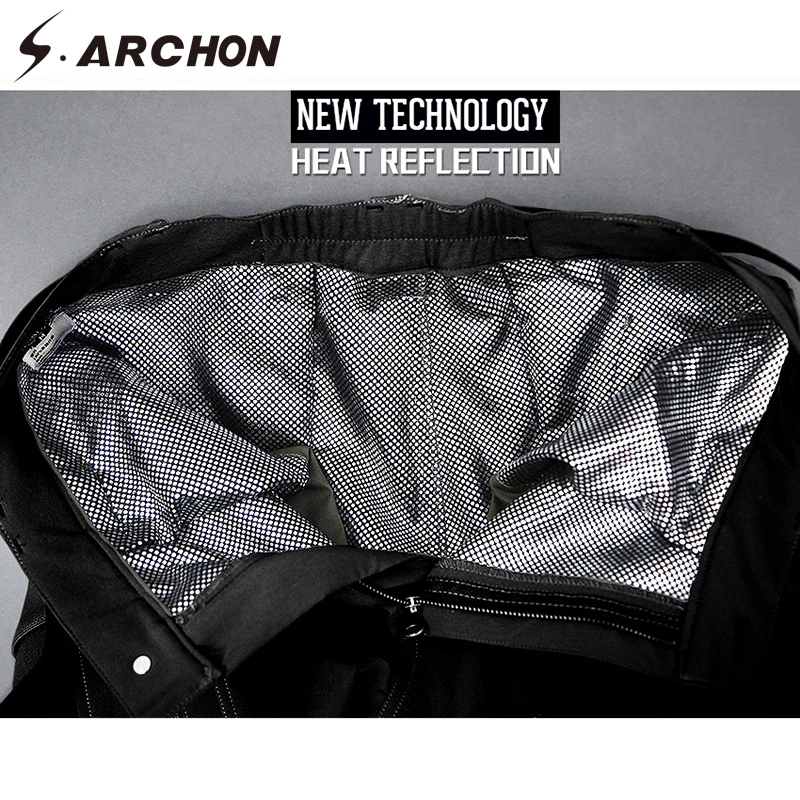 S.ARCHON Shark Skin мягкие водонепроницаемые военные штаны мужские зимние теплые